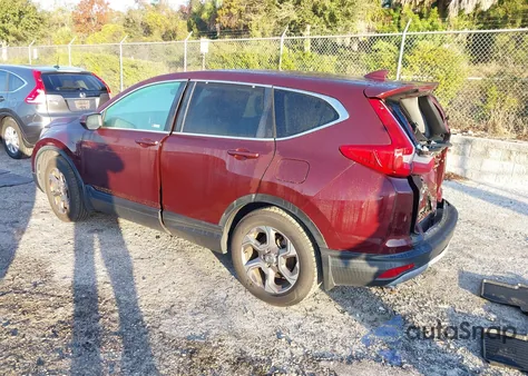 2018 Honda Cr-V Ex from USA, damaged, VIN 7FARW1H57JE014769